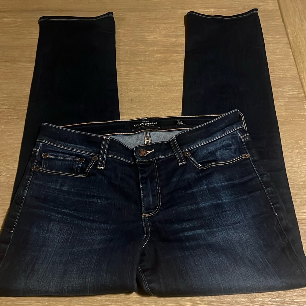 Lucky Brand - Mid Rise Straight cheville Jeans - 8 / 29